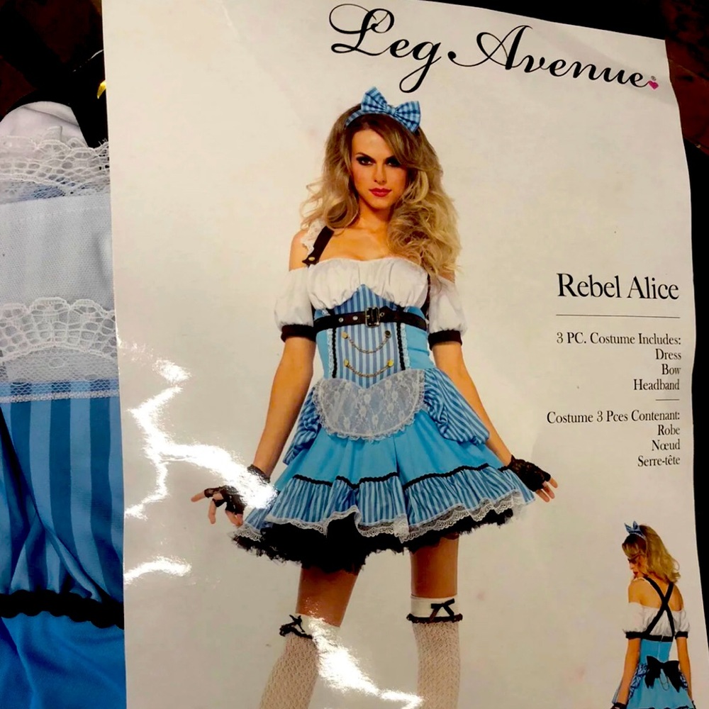 Leg Ave Rebel Alice - Medium - Alice and Wonderland